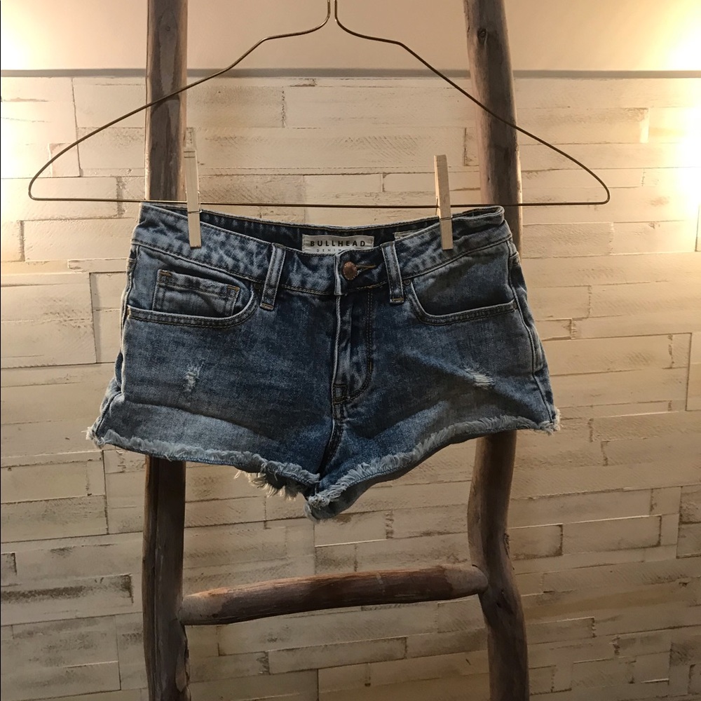 Bullhead denim cutoffs